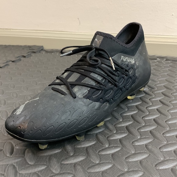 PUMA Future 5.3 Netfit FG/AG Firm-Ground Cleats Black size 10 - Picture 3 of 9